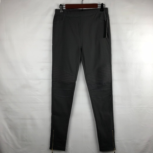 Charcoal Moto Biker - Plus Size - Picture 4 of 7